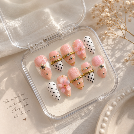 Petal Pop 3D Press-On Nails