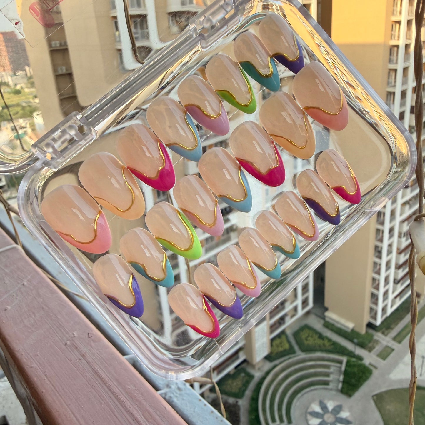 Candy Wave Press On Nails (Universal)