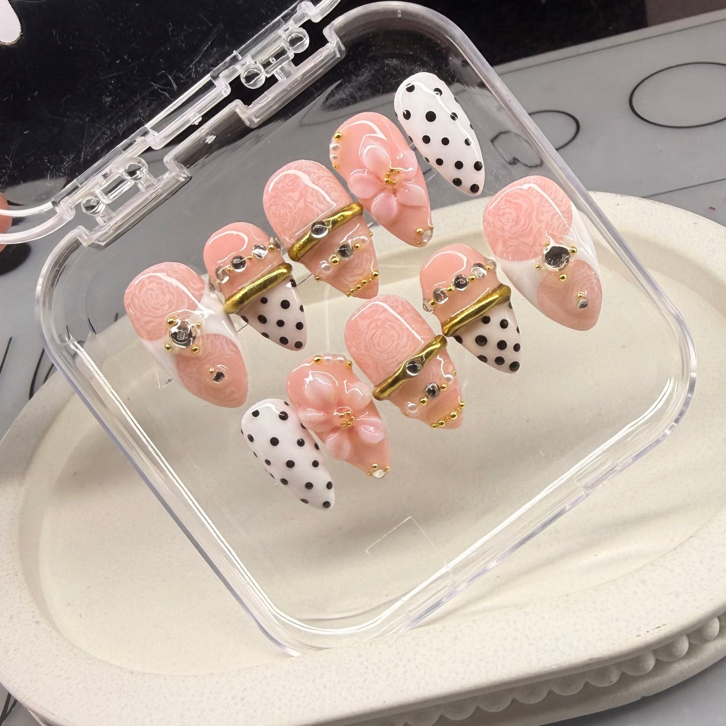 Petal Pop 3D Press-On Nails