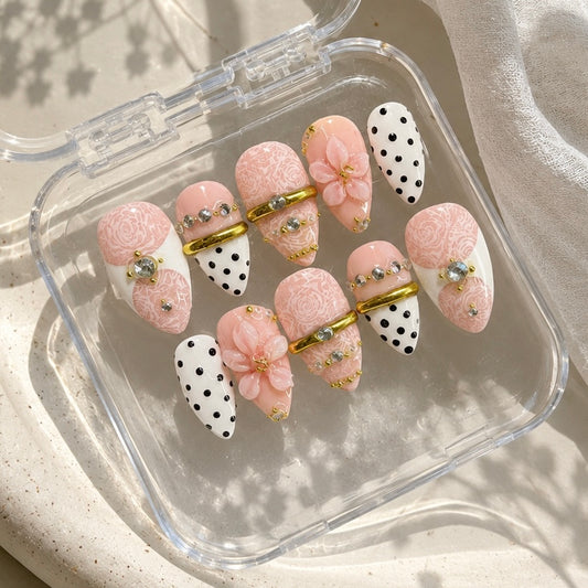 Petal Pop 3D Press-On Nails