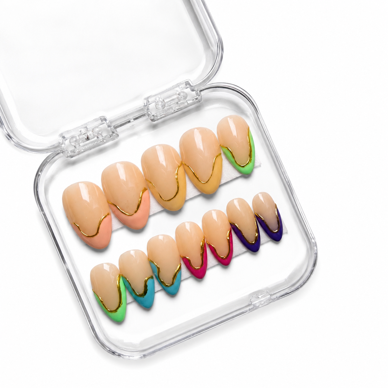 Candy Wave Press On Nails (Universal)