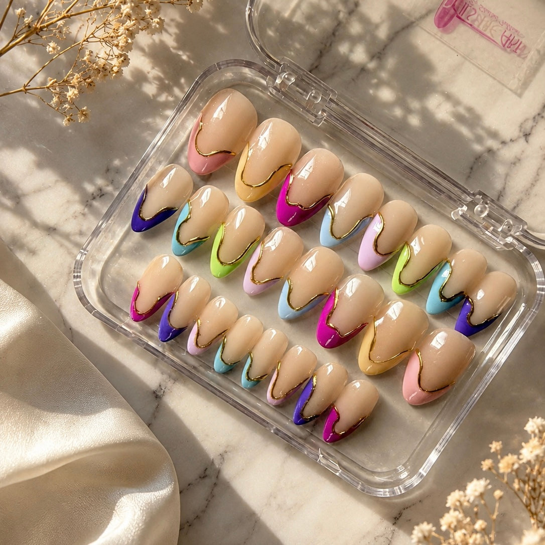Candy Wave Press On Nails (Universal)