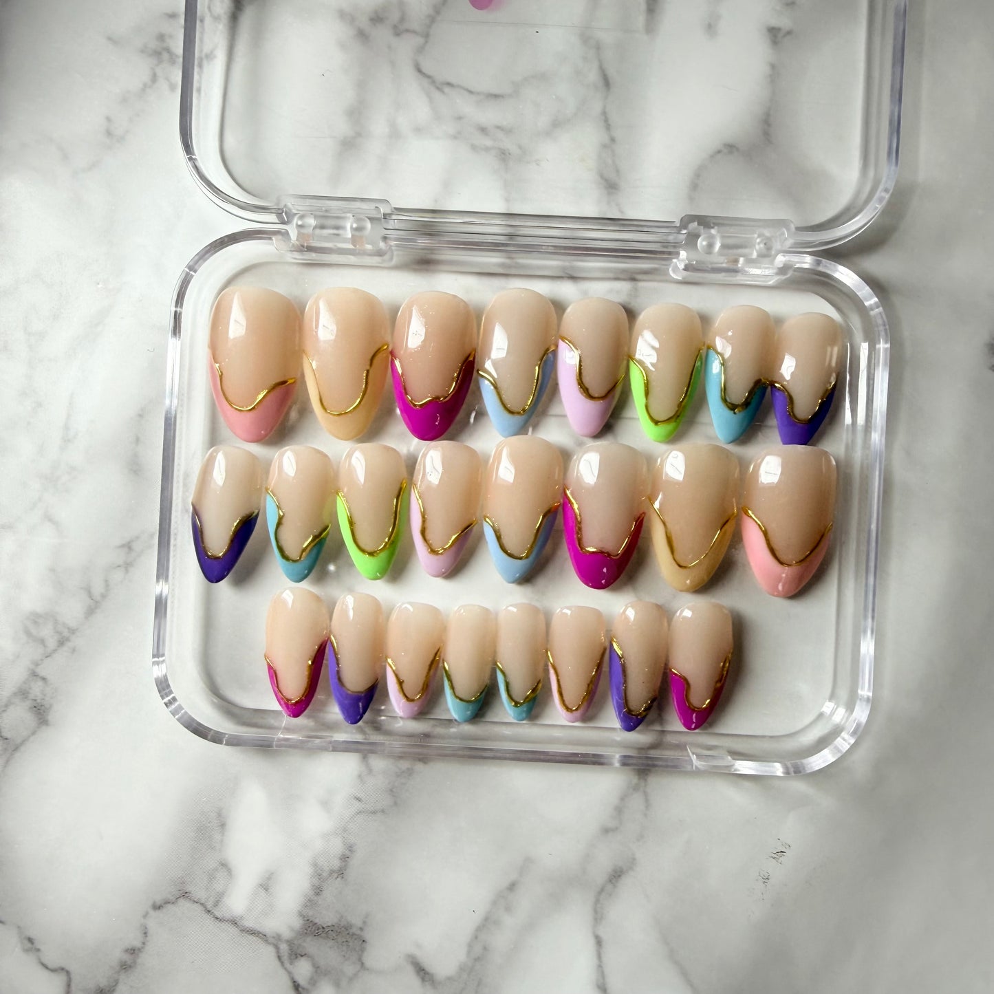 Candy Wave Press On Nails (Universal)