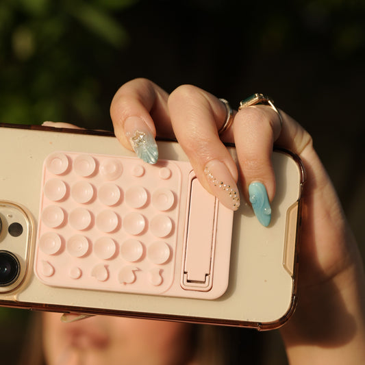 Ocean Pearl 3D Press-On Nails – Aqua Blue Shell Design with Gold Star Charm