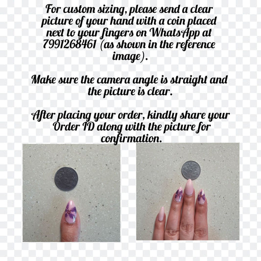 Nude French Tip Almond Press-On Nails